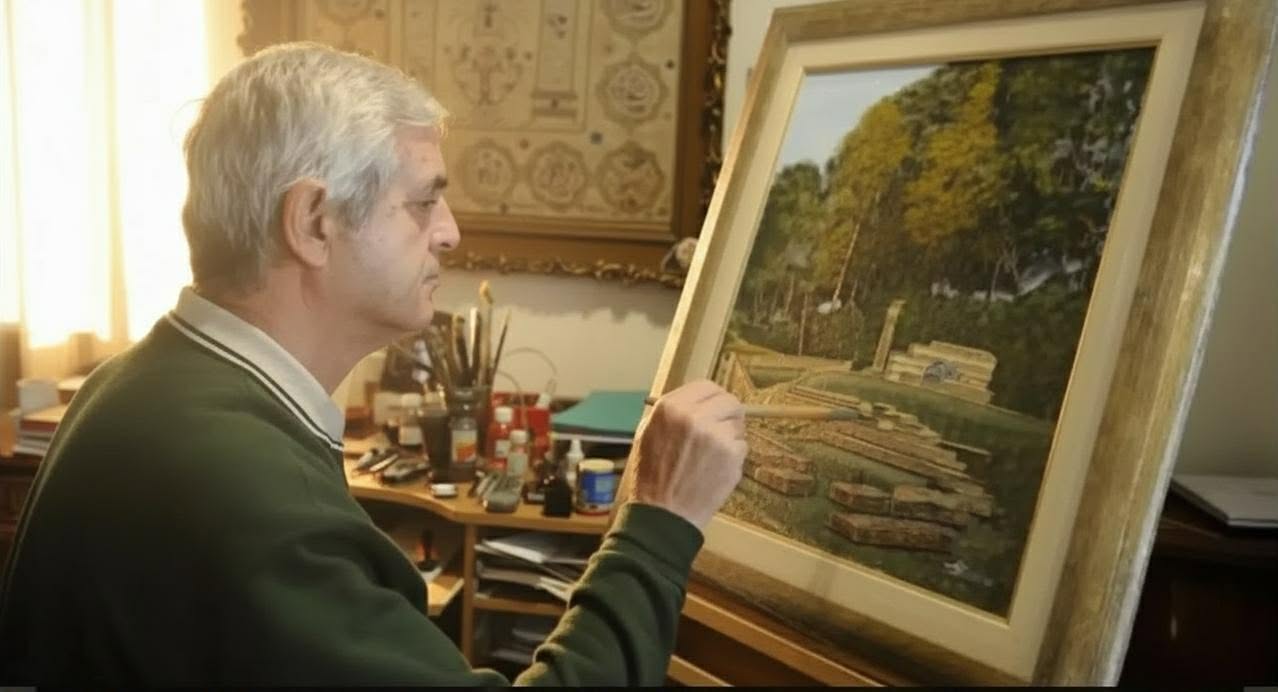 You are currently viewing Η αναδρομική έκθεση ζωγραφικής του αείμνηστου Τάκη Οικονομόπουλου